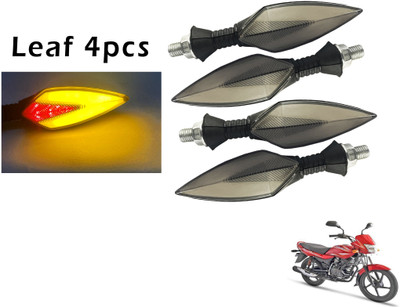 Generox Front, Rear LED Indicator Light for Bajaj Platina 100 DTS-i(Red, Yellow)
