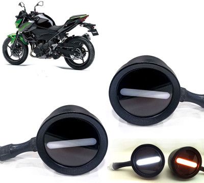AUTO PEARL Front LED Indicator Light for Kawasaki(White, Yellow)