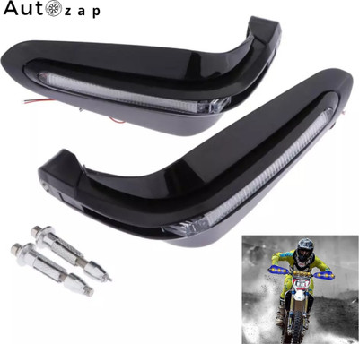 Autozap Front LED Indicator Light for Universal For Bike Universal For Bike(Yellow)