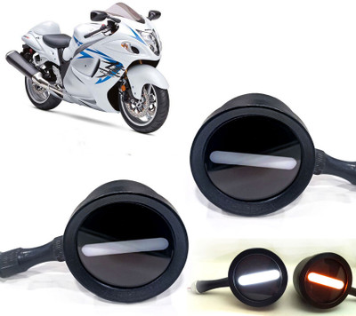 AUTO PEARL Front LED Indicator Light for Suzuki(White, Yellow)