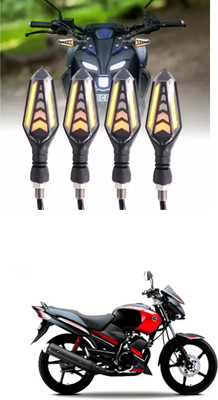 PRTEK Rear LED Indicator Light for Suzuki Gixxer SF(Blue)