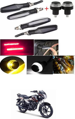 E-Shoppe Front, Rear, Side LED Indicator Light for TVS Pheonix(Yellow, Blue)