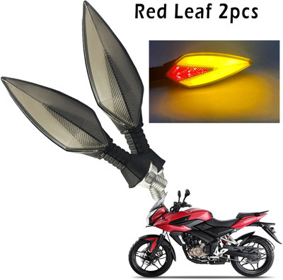 Generox Front, Rear, Side LED Indicator Light for Bajaj Pulsar 150 AS(Red, Yellow)