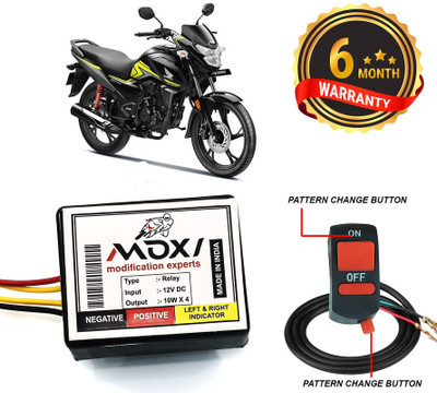 AUTO PEARL Front, Rear Flasher Indicator Light for Honda