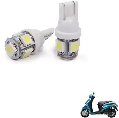 Golden Fox Front, Rear, Side LED Indicator Light for Universal For Bike Universal For Bike(White)