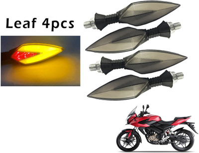 Generox Front, Rear LED Indicator Light for Bajaj Pulsar 150 AS(Red, Yellow)