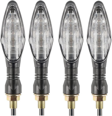 Delhismart Front, Rear LED Indicator Light for KTM RC 390, RC 200, Duke 390, Duke 190, RC 390(Yellow)