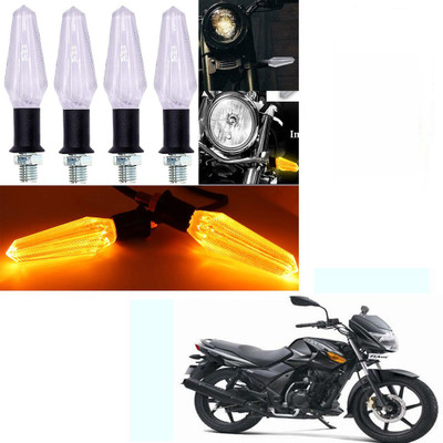 BR TrendZ Side LED Indicator Light for TVS Flame DS125(Yellow)