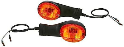 One Point Collections Side LED Indicator Light for Bajaj CT 100(Orange)