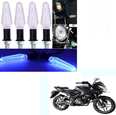 RawatZ Side LED Indicator Light for Bajaj Pulsar 150 AS(Blue)
