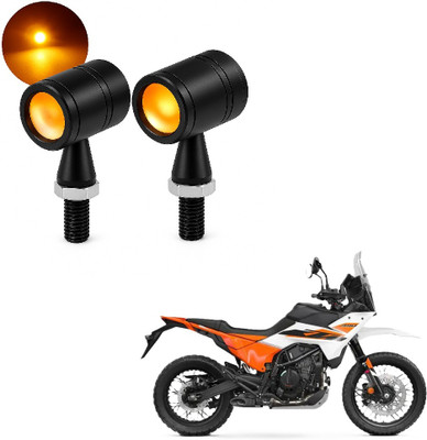 JMA TRADING Front, Rear LED Indicator Light for KTM Universal For Bike(Amber)