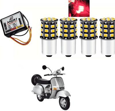 PRTEK Front, Side LED Indicator Light for Bajaj Universal For Bike(Red)