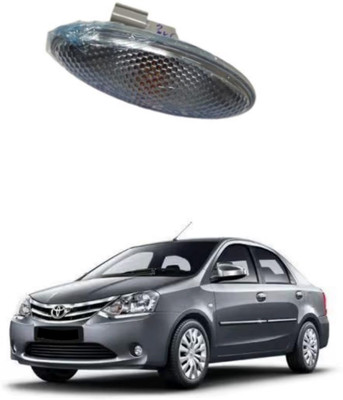 genuine parts Side LED Indicator Light for Toyota Etios(White, Clear)