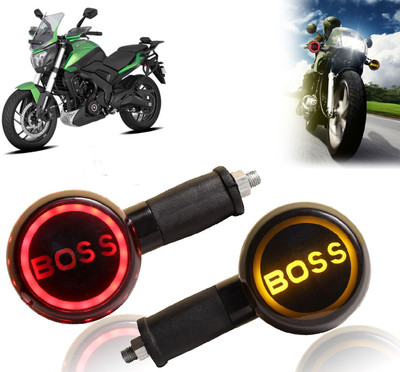 AUTO PEARL Side LED Indicator Light for Bajaj(Yellow, Red)