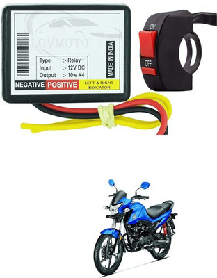 GONAMA Front, Rear LED Indicator Light for Suzuki Lets(Yellow)