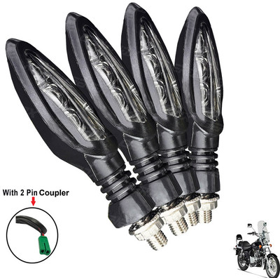 Generox Front, Rear LED Indicator Light for Bajaj Avenger(Yellow)
