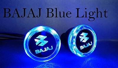 Grandbiker Side LED Indicator Light for Bajaj Universal For Bike(White, Blue)