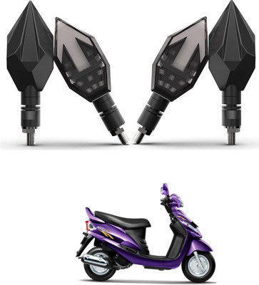 PRTEK Front, Rear LED Indicator Light for Mahindra Rodeo RZ(Multicolor)