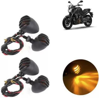 NIR JAY Side LED Indicator Light for Universal For Bike 7 Series(Orange)