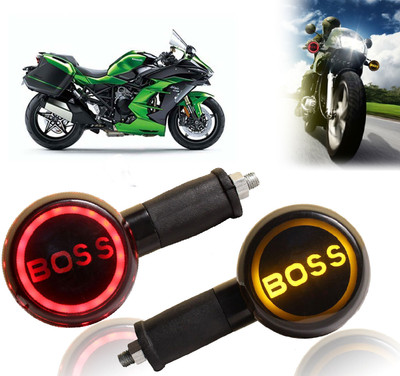 AUTO PEARL Side LED Indicator Light for Kawasaki Ninja(Yellow, Red)