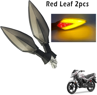 Generox Front, Rear, Side LED Indicator Light for TVS Victor New(Red, Yellow)