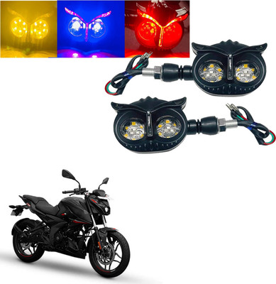 Vagary Front, Rear LED Indicator Light for Bajaj Pulsar N250(Blue, Yellow, Red)