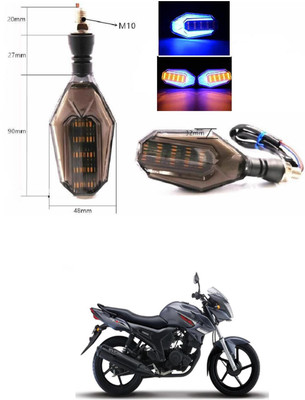PRTEK Universal High Bright Front Rear Led Side Indicator Turn Signal V1125 Indicator Light Motorbike LED for Yamaha (12 V, 12 W)(SZ-S, Pack of 4)