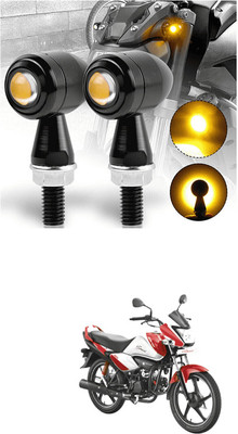 LOVMOTO Front, Rear LED Indicator Light for Mahindra Rodeo RZ(Yellow)