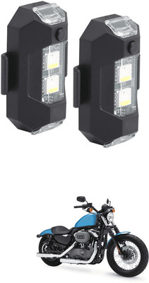 LOVMOTO Side LED Indicator Light for Universal For Bike(Multicolor)