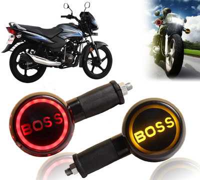 AUTO PEARL Side LED Indicator Light for TVS Sport(Yellow, Red)
