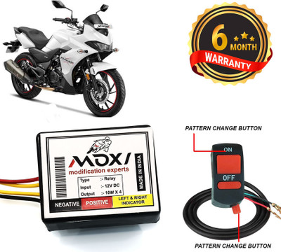 AUTO PEARL Front, Rear Flasher Indicator Light for Hero Xtreme