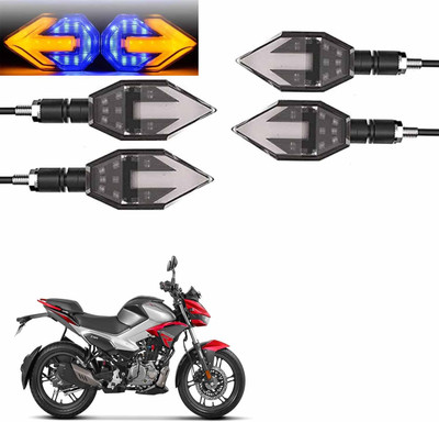 Vagary Front, Rear LED Indicator Light for Hero Xtreme(Blue, Yellow)