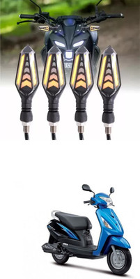 PRTEK Rear LED Indicator Light for Suzuki(Blue)