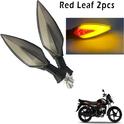 Generox Front, Rear, Side LED Indicator Light for Mahindra Pantero(Red, Yellow)
