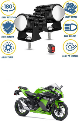 GONAMA Front, Rear LED Indicator Light for Bajaj Avenger 220 DTS-i(White, Yellow)