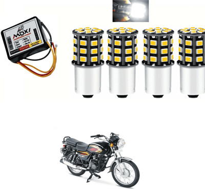 PRTEK Front, Side LED Indicator Light for TVS Max 4R(White)