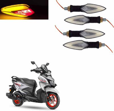 Vagary Front, Rear LED Indicator Light for Yamaha Universal For Bike(Red, Yellow)