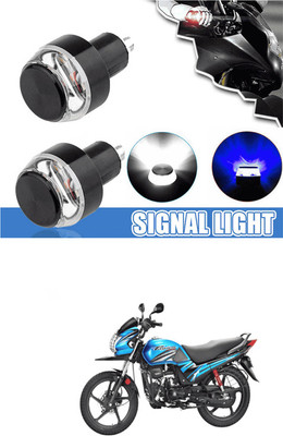 LOVMOTO Front LED Indicator Light for Mahindra Pantero(White, Blue)