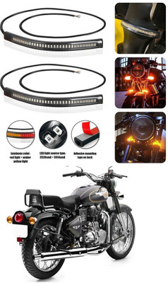 GONAMA Front LED Indicator Light for Royal Enfield 500(Multicolor)