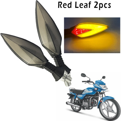 Generox Front, Rear, Side LED Indicator Light for Hero HF-Deluxe(Red, Yellow)