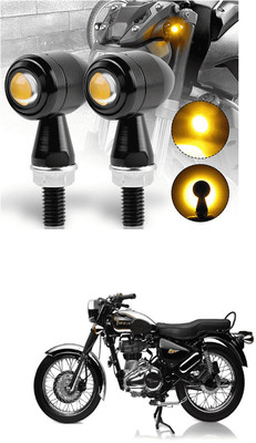 LOVMOTO Front, Rear LED Indicator Light for Royal Enfield(Yellow)