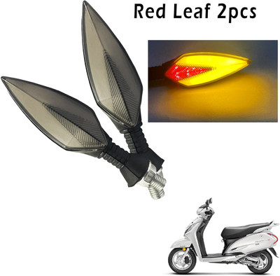 Generox Front, Rear, Side LED Indicator Light for Honda Activa(Red, Yellow)