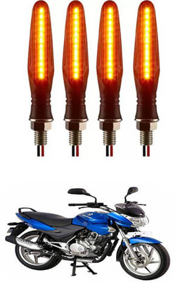 E-Shoppe Front, Rear, Side LED Indicator Light for Bajaj DTS-i(Yellow)