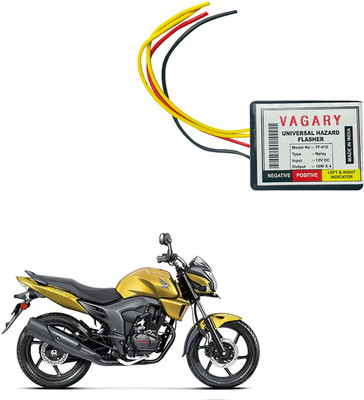 Vagary Rear LED Indicator Light for Honda CB Trigger(Yellow)