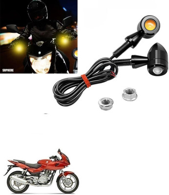 SRPHERE Front, Rear LED Indicator Light for Bajaj Pulsar 220 DTS-i(Yellow)