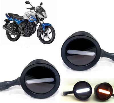 AUTO PEARL Front LED Indicator Light for Yamaha SZ-RR(White, Yellow)