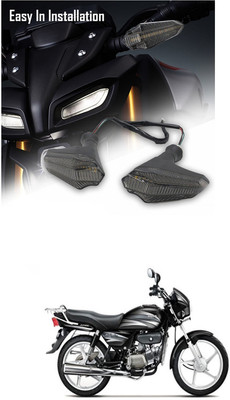 Lovmoto Side LED Indicator Light for Hero Splendor Plus(Amber)
