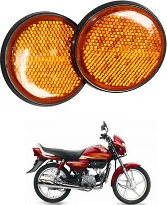 E-Shoppe Front, Rear, Side LED Indicator Light for Honda CD(Yellow)