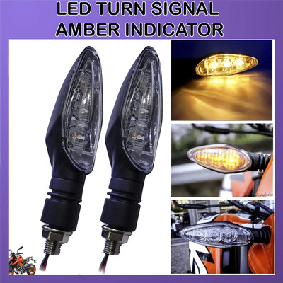 Pious Front, Rear LED Indicator Light for KTM Duke 390(Yellow)