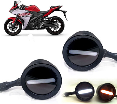 AUTO PEARL Front LED Indicator Light for Yamaha YZF(White, Yellow)